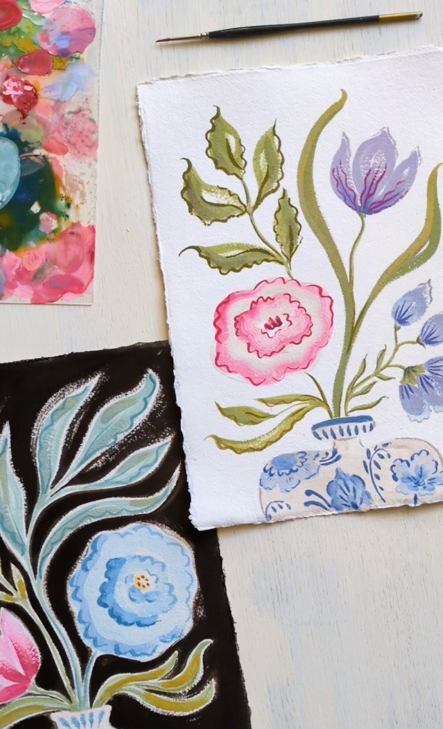 Flower Vases Laura Dampney